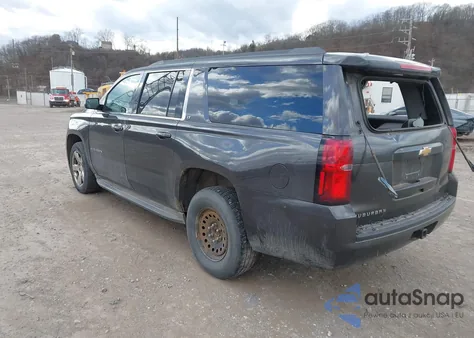 2015 Chevrolet Suburban 1500 Lt z USA, uszkodzony, nr VIN 1GNSKJKC1FR295301